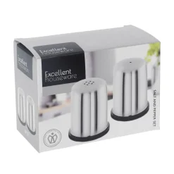 Salz- und Pfefferstreuer Edelstahl 2er Set