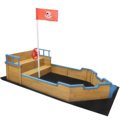Sandkasten Piratenschiff 195 x 94 cm