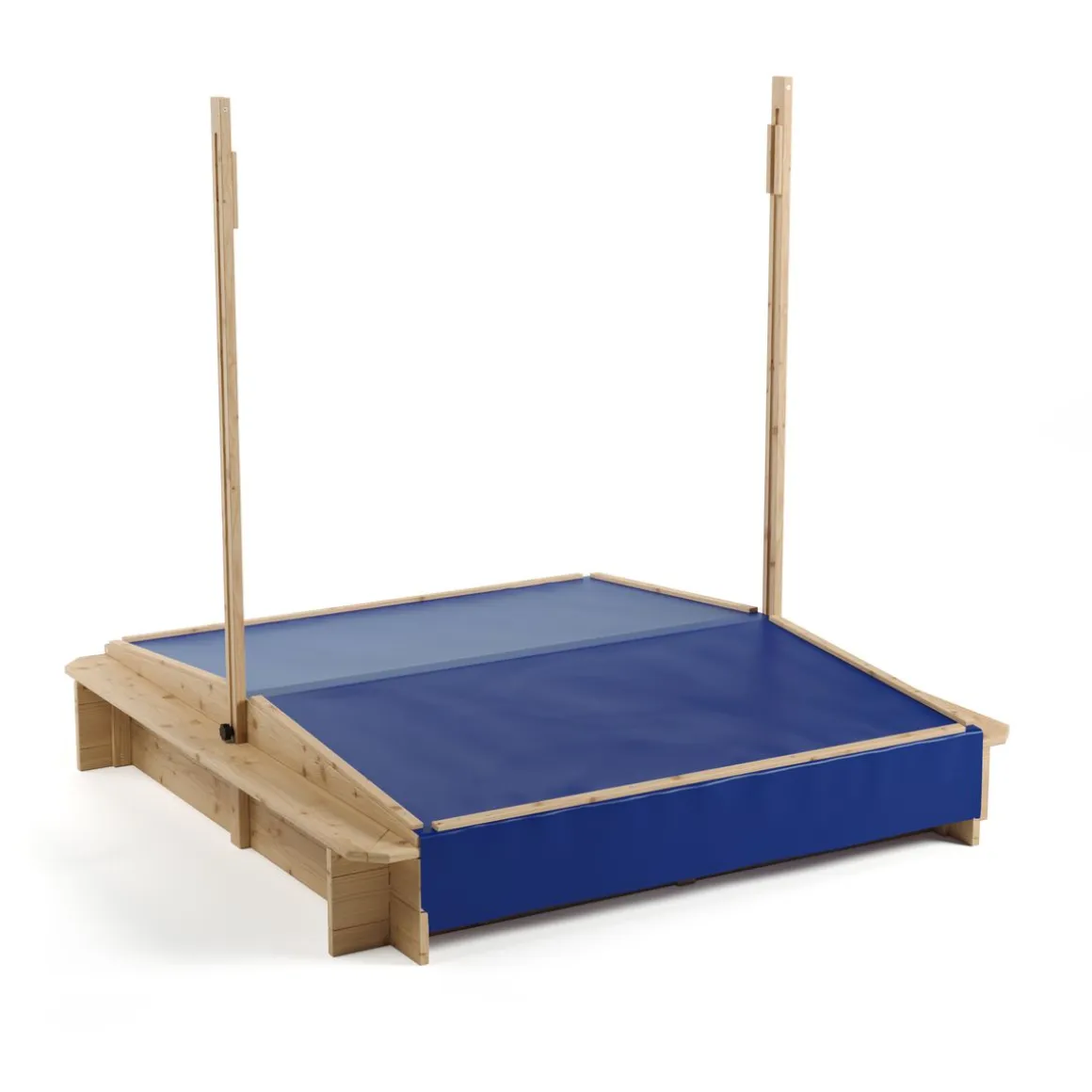 Sandkasten TOBIAS mit Schwenkdach