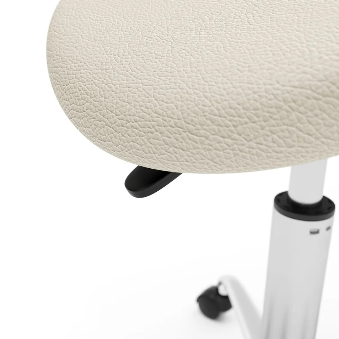 Sattelhocker Drehstuhl beige