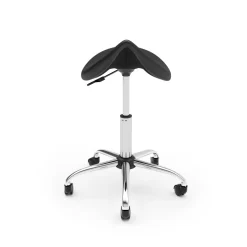 Sattelhocker Drehstuhl schwarz