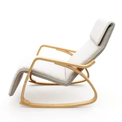 Schaukelstuhl ELLAN creme