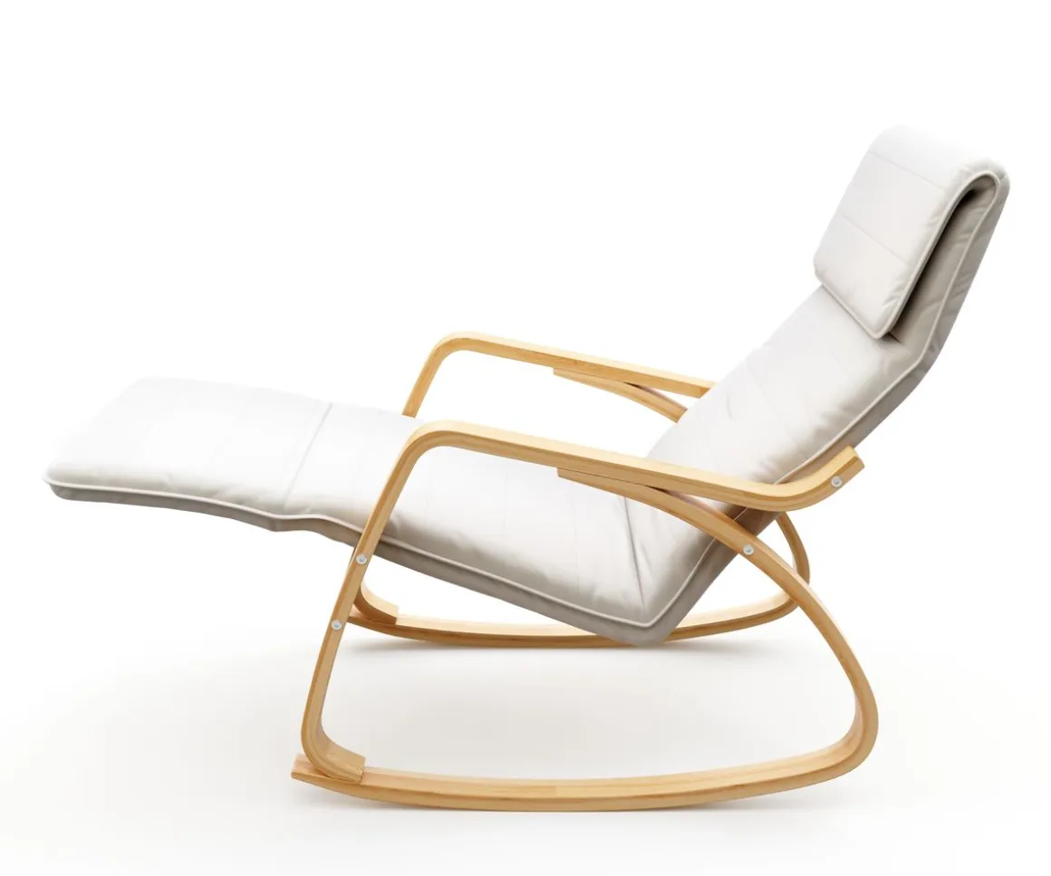 Schaukelstuhl ELLAN creme