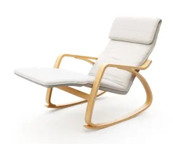Schaukelstuhl ELLAN creme