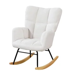 Schaukelstuhl Teddy CLARA beige