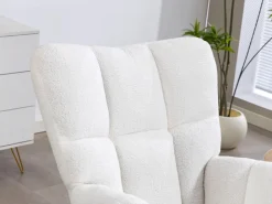 Schaukelstuhl Teddy CLARA beige