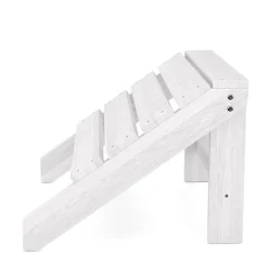 Schemel Holz ADIRONDACK weiss