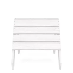 Schemel Holz ADIRONDACK weiss