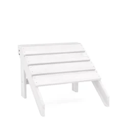 Schemel Holz ADIRONDACK weiss