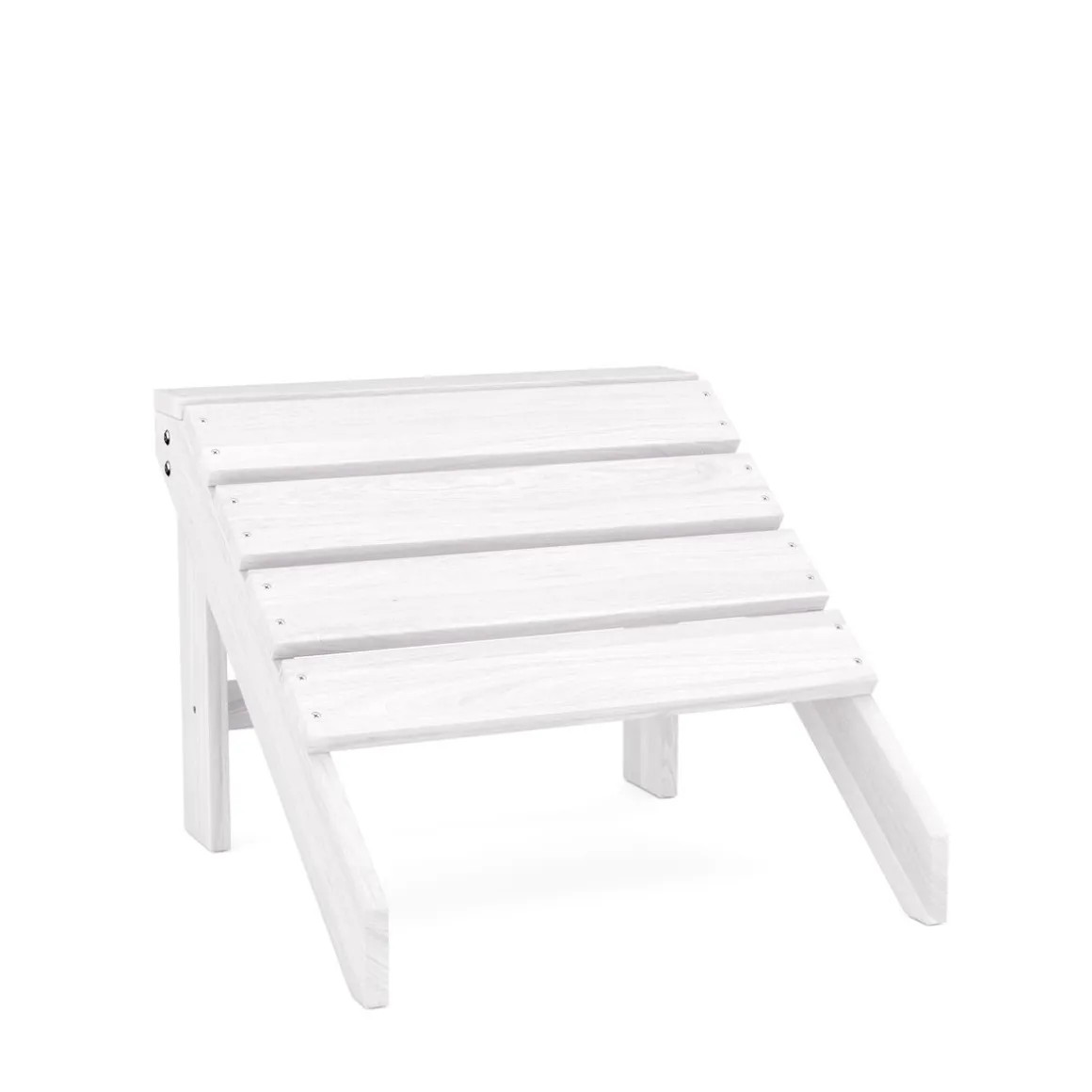 Schemel Holz ADIRONDACK weiss