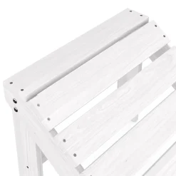 Schemel Holz ADIRONDACK weiss