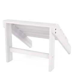 Schemel Holz ADIRONDACK weiss
