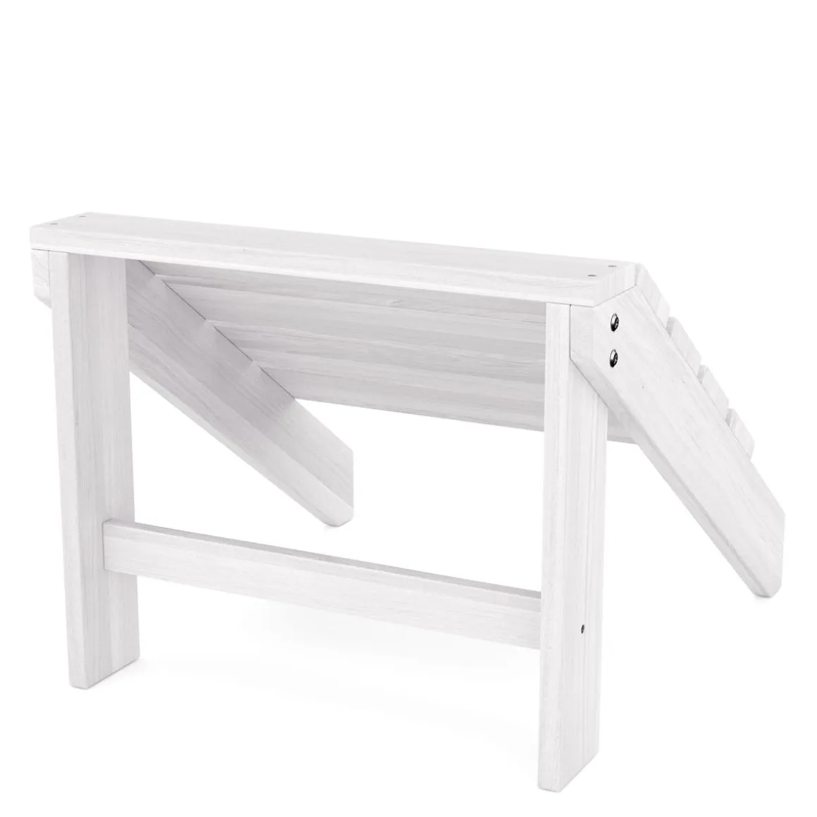 Schemel Holz ADIRONDACK weiss