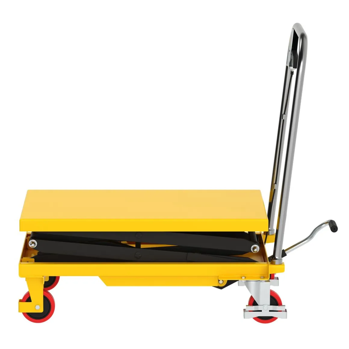 Scherenhubtisch 150 kg Hubhöhe 30-126 cm