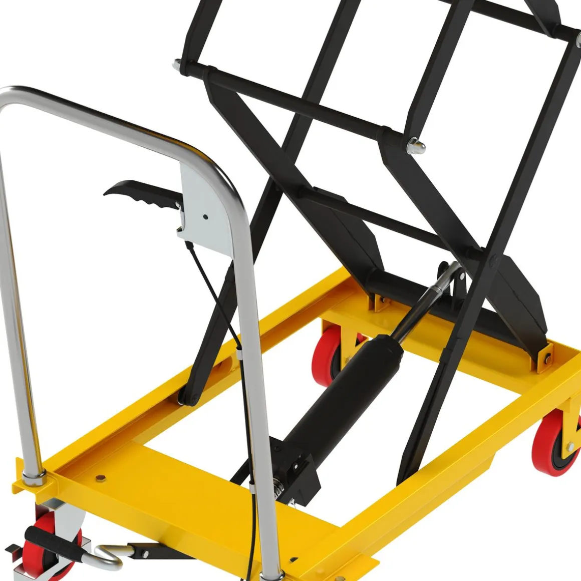 Scherenhubtisch 150 kg Hubhöhe 30-126 cm