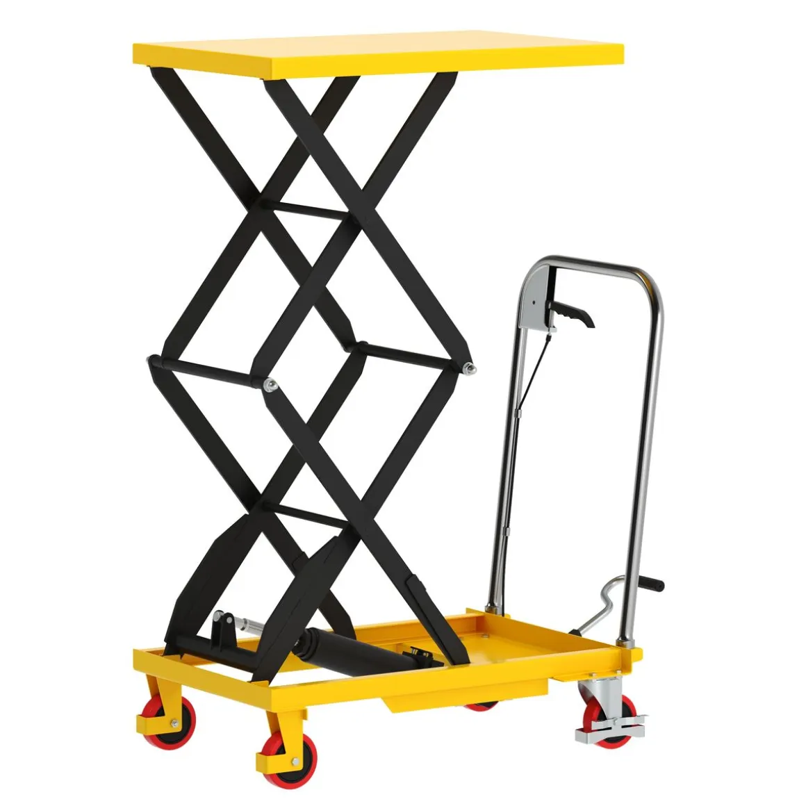 Scherenhubtisch 150 kg Hubhöhe 30-126 cm