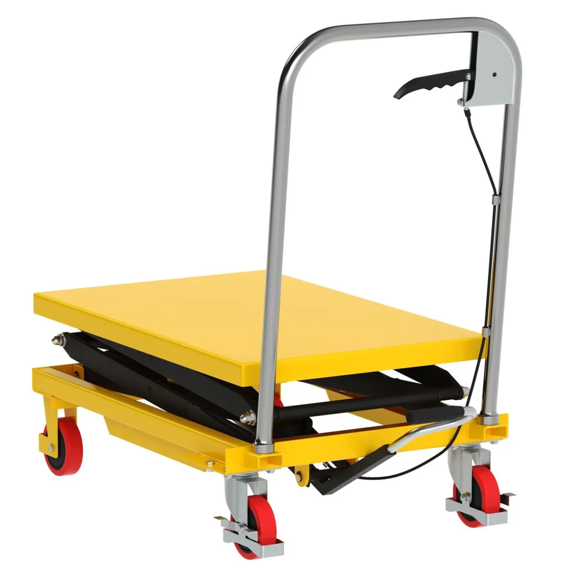 Scherenhubtisch 150 kg Hubhöhe 30-126 cm