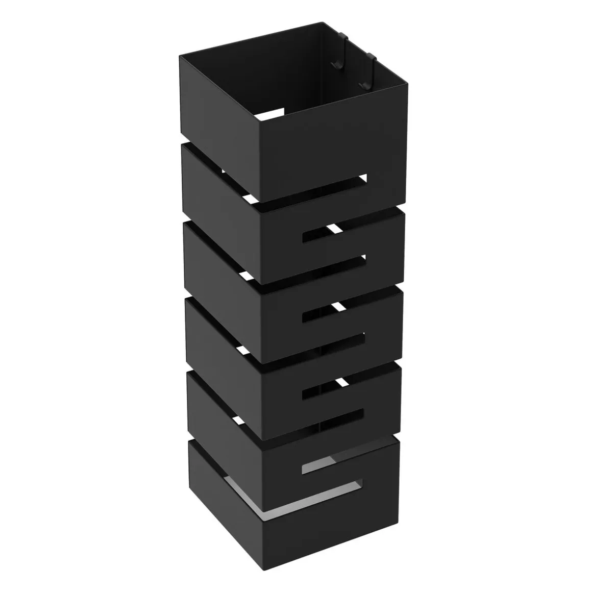 Schirmständer mit Haken GEO schwarz