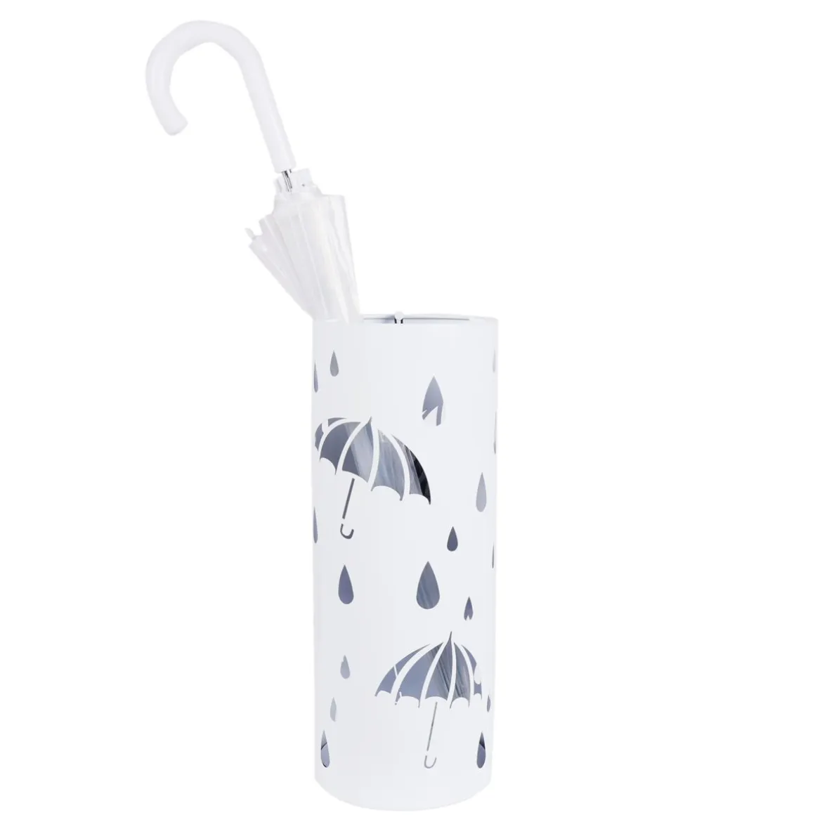 Schirmständer weiss