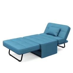 Schlafsessel MATT blau