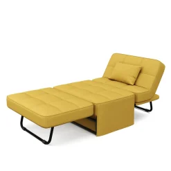 Schlafsessel MATT gelb