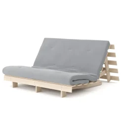 Schlafsofa aus Paletten NURIA natur/anthrazit