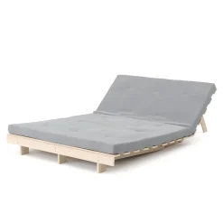 Schlafsofa aus Paletten NURIA natur/anthrazit