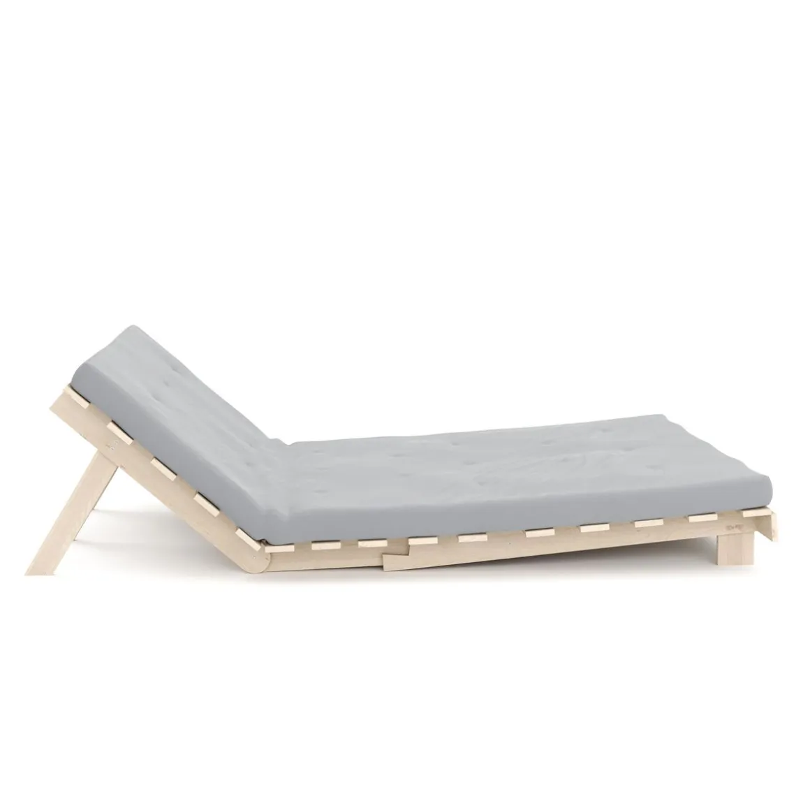Schlafsofa aus Paletten NURIA natur/anthrazit