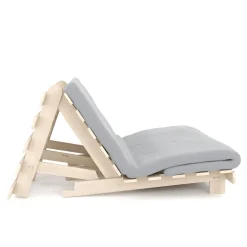 Schlafsofa aus Paletten NURIA natur/anthrazit