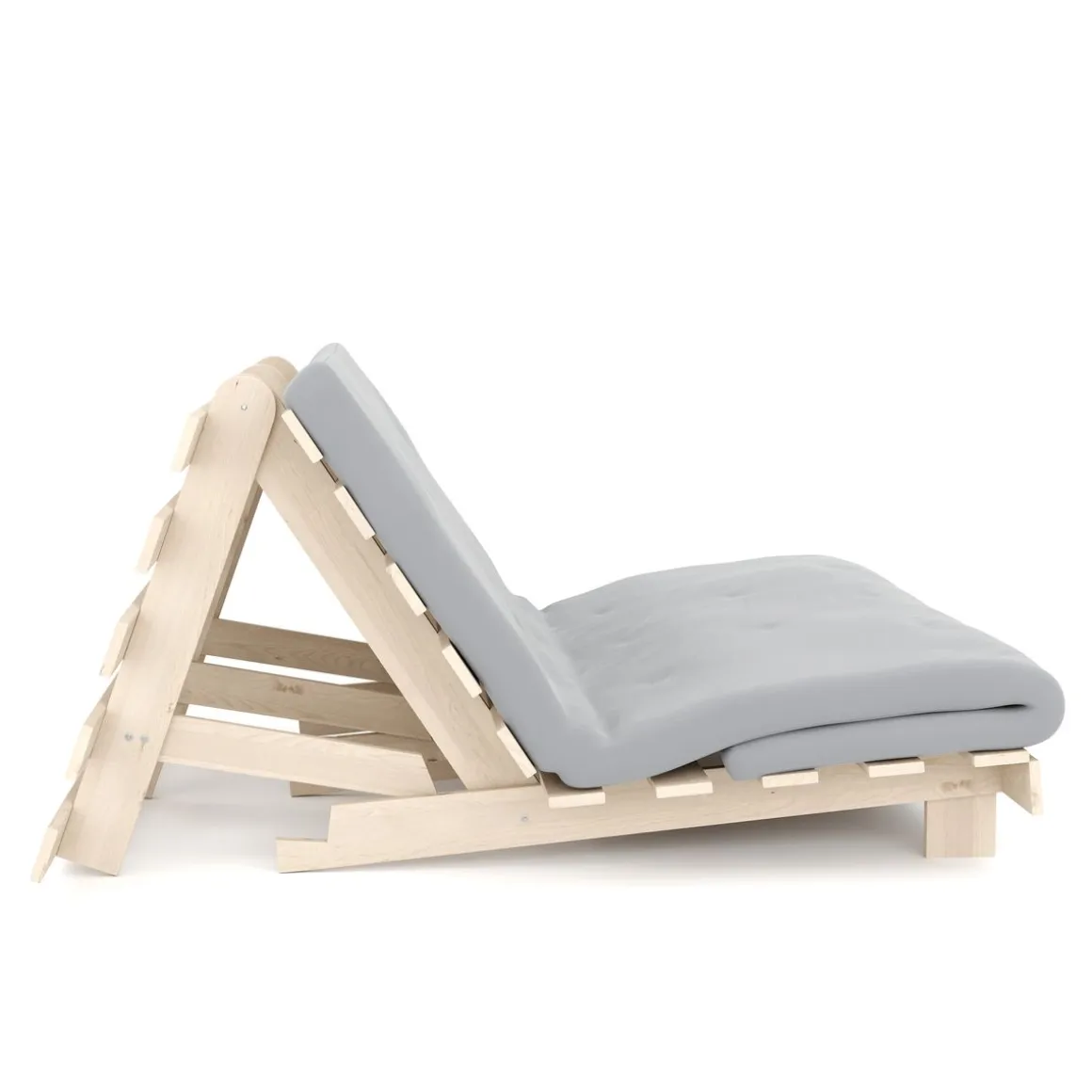 Schlafsofa aus Paletten NURIA natur/anthrazit