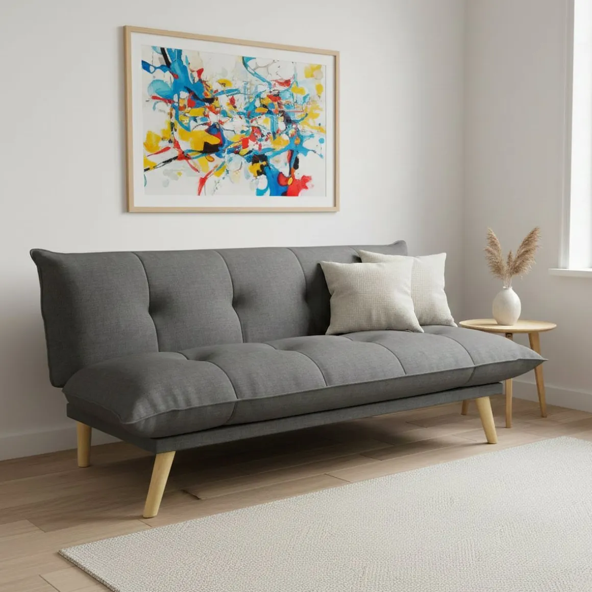 Schlafsofa AYLA anthrazit