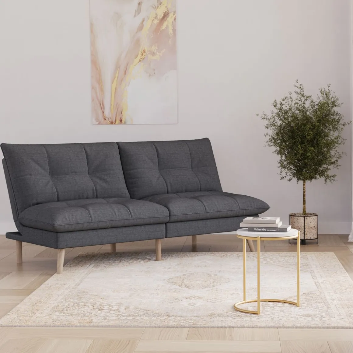 Schlafsofa HOLLY anthrazit
