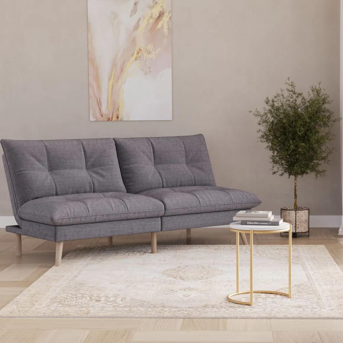 Schlafsofa HOLLY grau