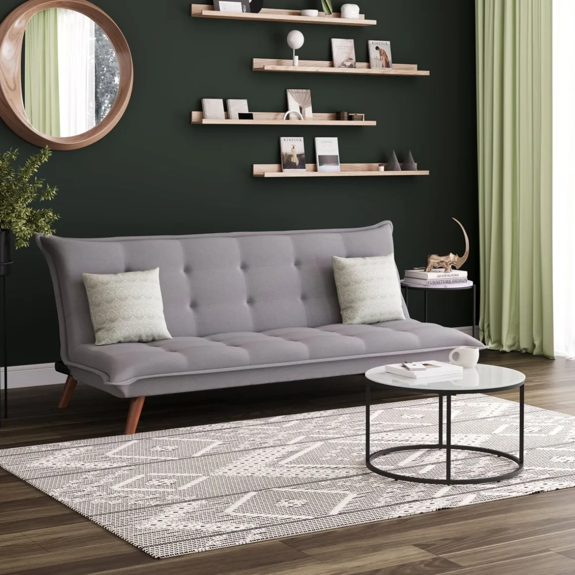 Schlafsofa KEVIN grau