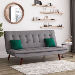 Schlafsofa LEON grau