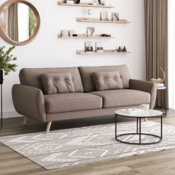 Schlafsofa MADDIE braun