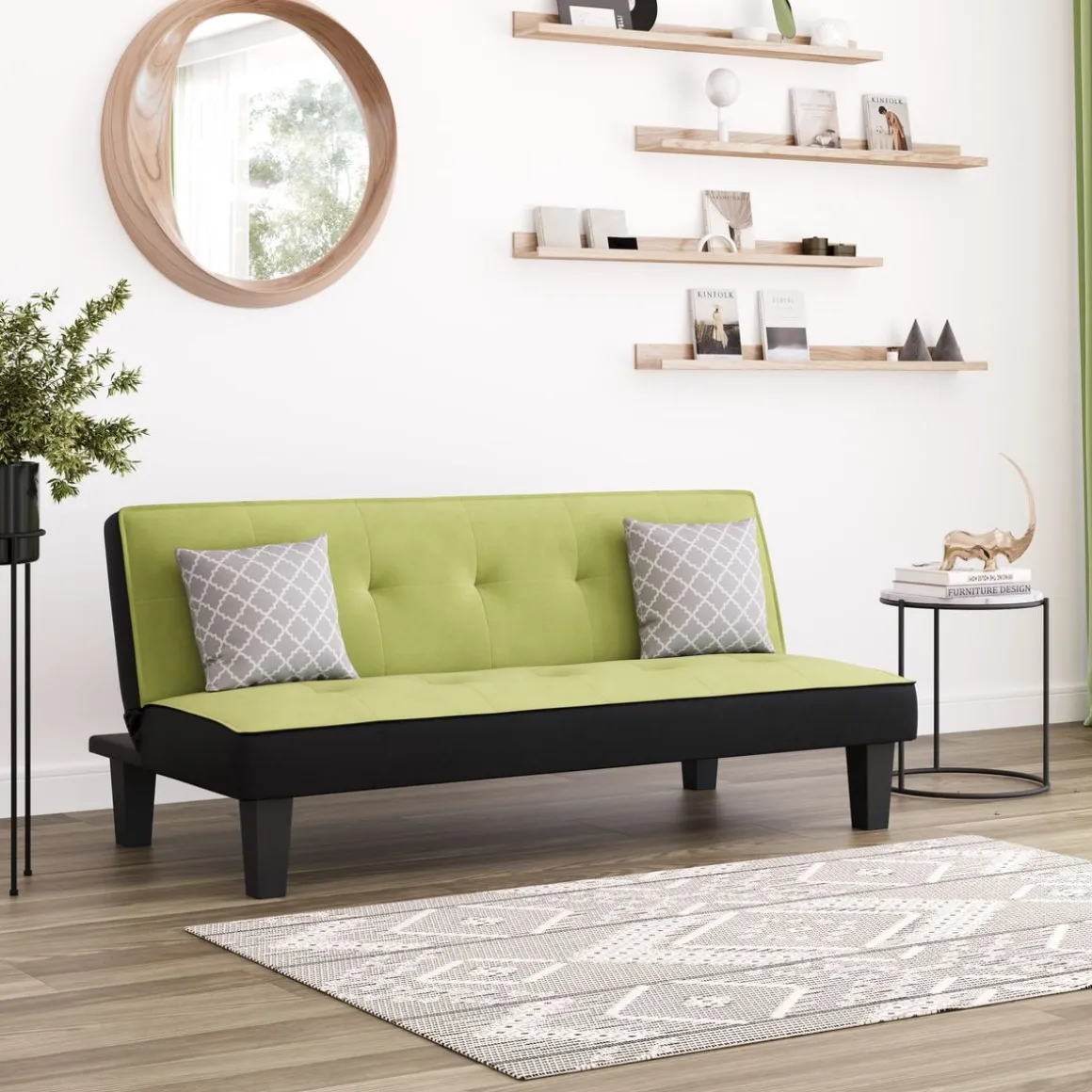 Schlafsofa ROLANDO grün