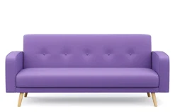 Schlafsofa SAIDY violett