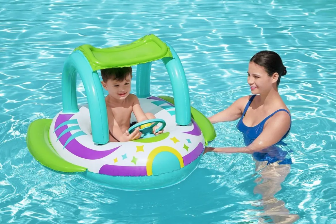 Schlauchboot für Kinder Space Splash