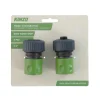 Schlauchverbinder 3/4" mit Stop 2-teilig