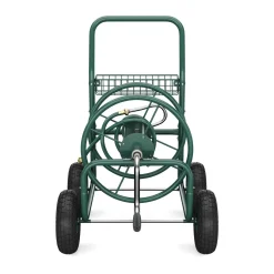 Schlauchwagen Stahl grün