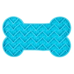 Schleckmatte Hund Knochenförmig 22 x 13 cm