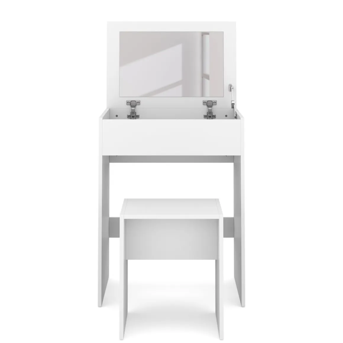 Schminktisch mit Hocker SUSAN weiss