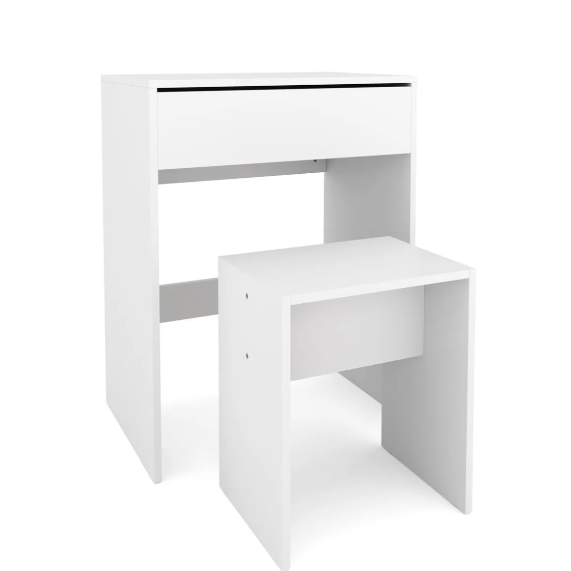 Schminktisch mit Hocker SUSAN weiss