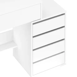 Schminktisch mit Licht MELIA weiss