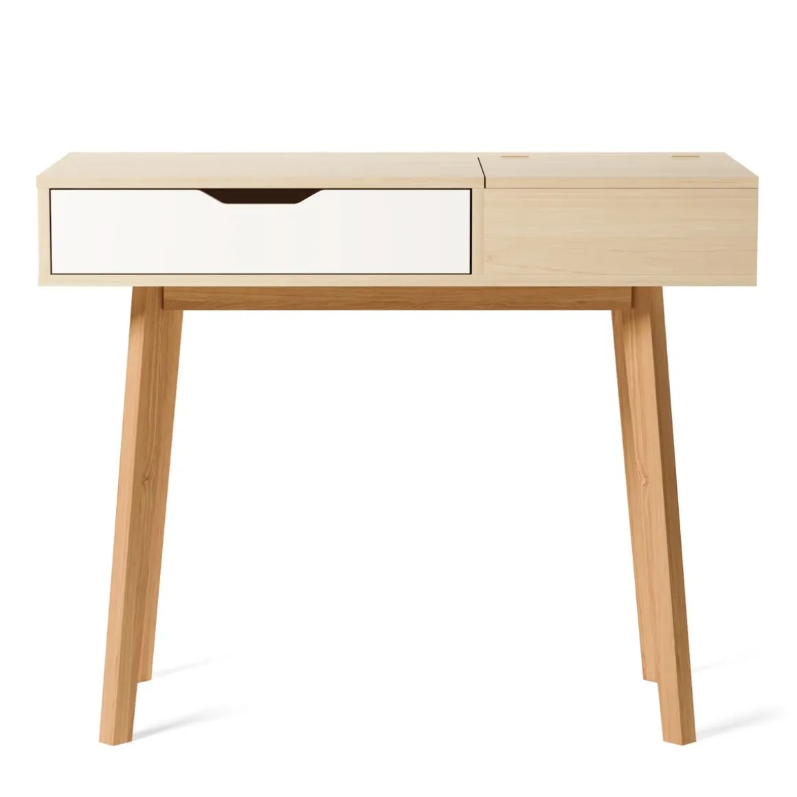 Schminktisch mit Schublade Holz CARLA
