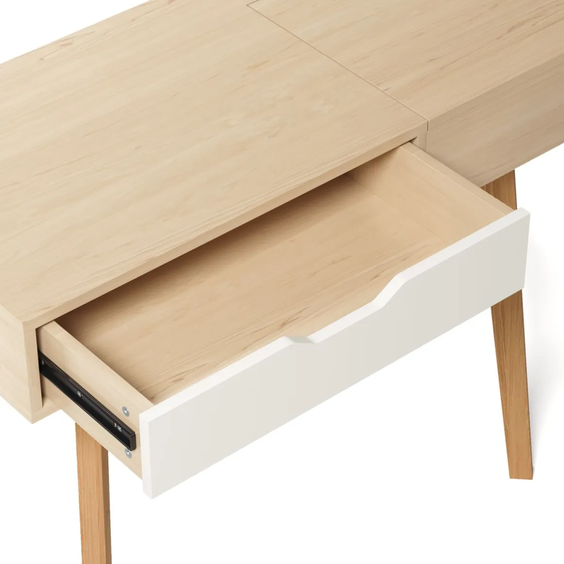 Schminktisch mit Schublade Holz CARLA