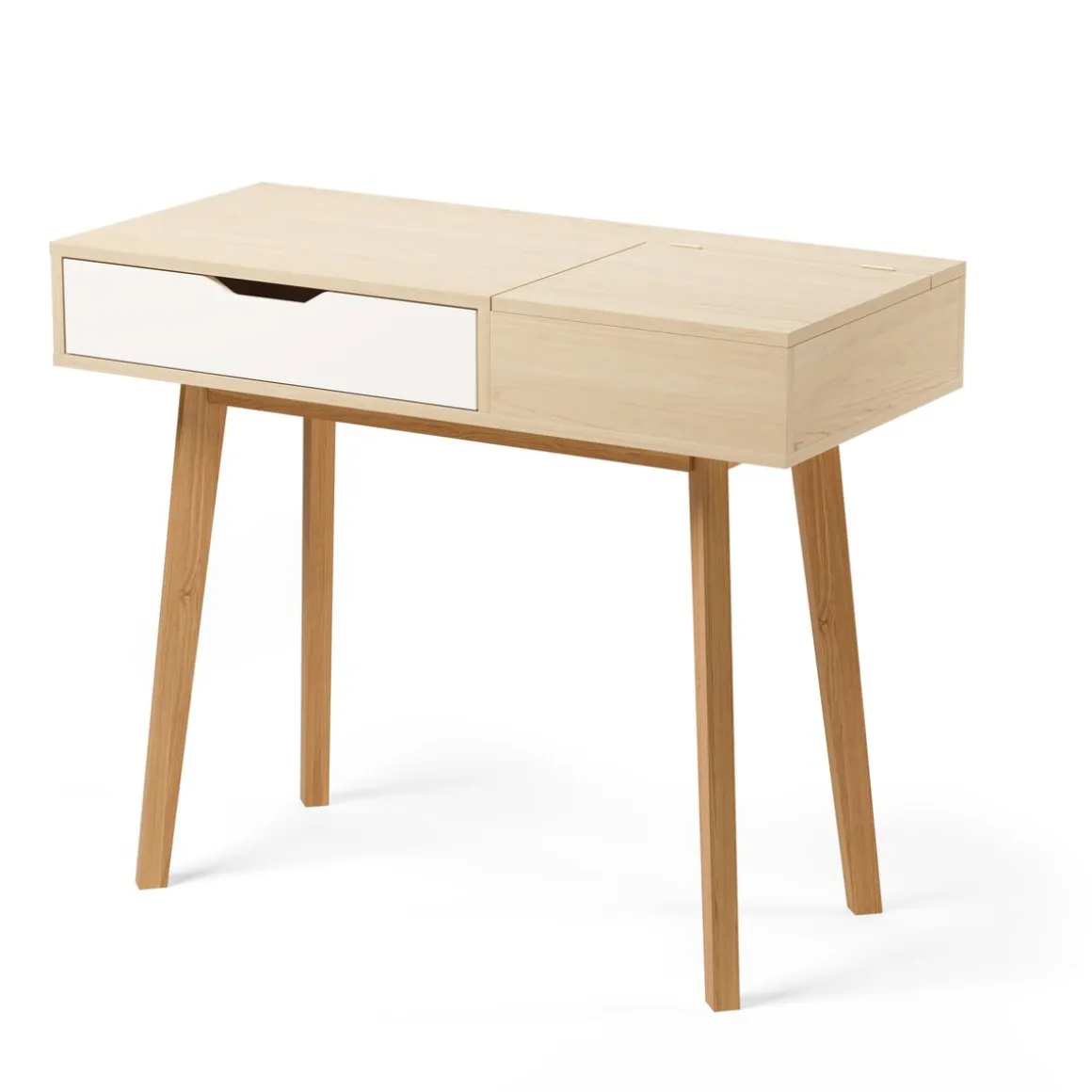 Schminktisch mit Schublade Holz CARLA