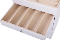 Schmuckkästchen 5 Schubladen weiss