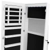 Schmuckschrank mit Spiegel ARIANA weiss | GONSER.CH